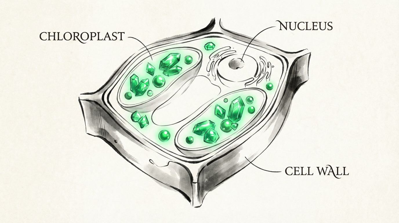 クロロフィルの構造